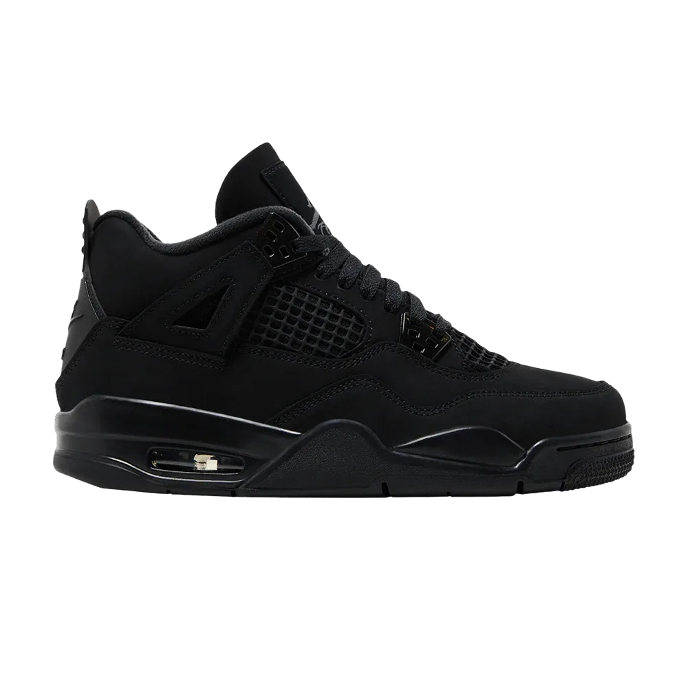 Air Jordan 4 Retro GS Black Cat 2025