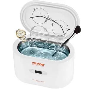 SucceBuy Ultrasonic Cleaner 650ml - Portable Mini Sonic Cleaning Bath for Glasses and Home Appliances