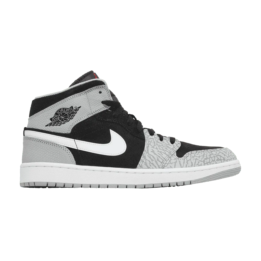 Air Jordan 1 Mid SE Elephant Print