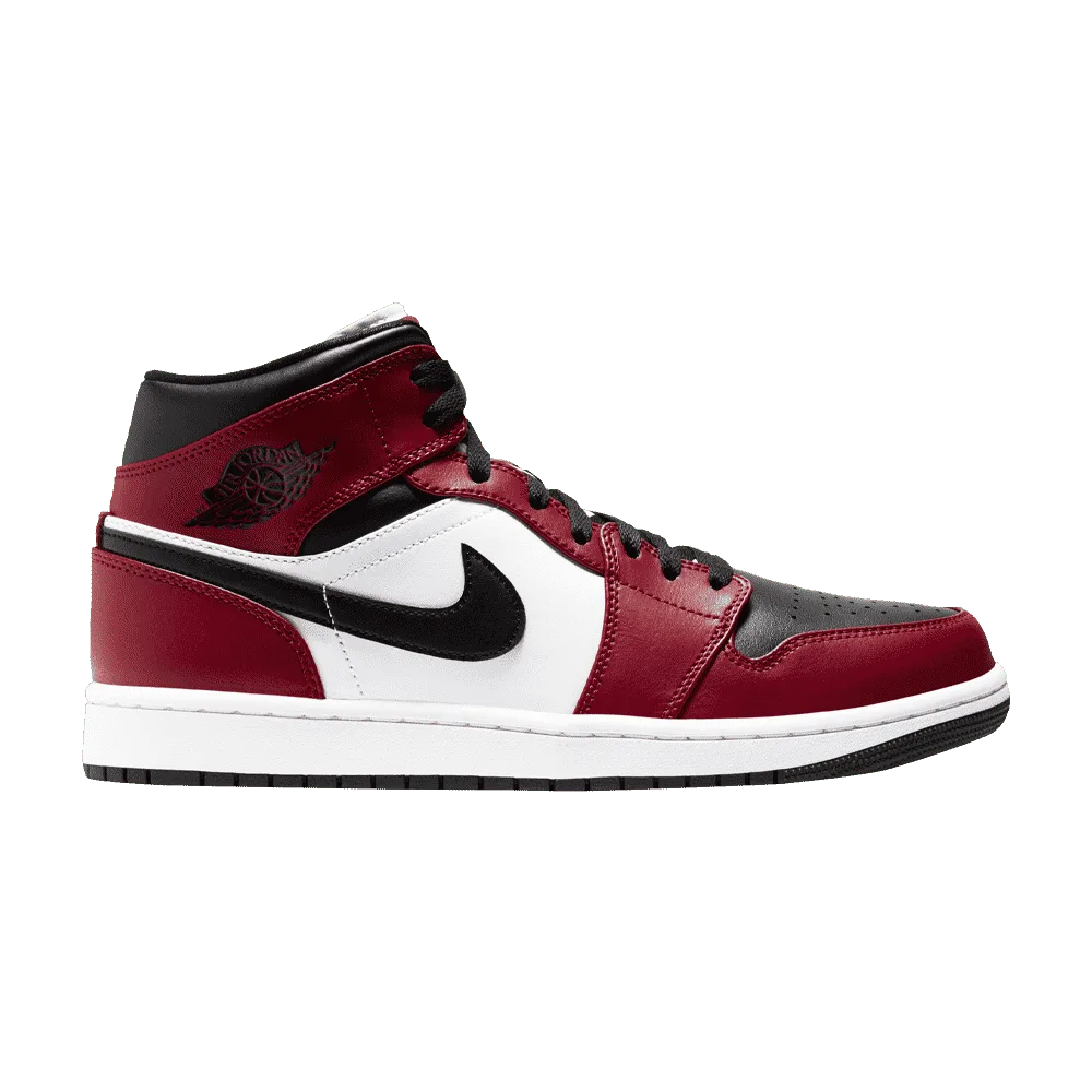 Air Jordan 1 Mid Chicago Toe