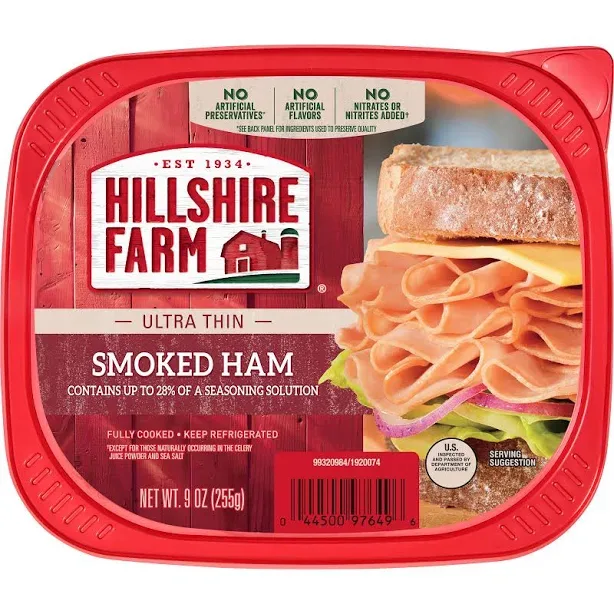 Hillshire Farm Ultra Thin Smoked Ham