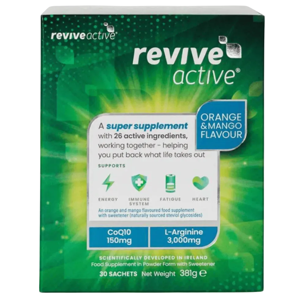 Revive Active (Co-Q 10/L-Arginine) 150/3000mg Powder x30