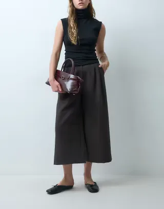 ASOS DESIGN tailored wide leg trouser