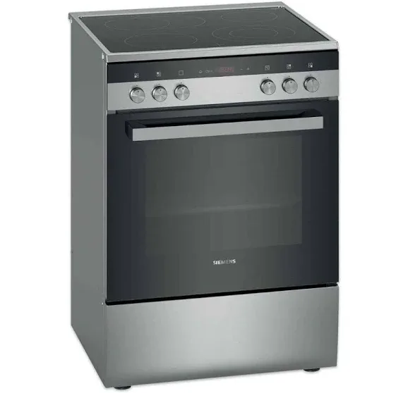 Siemens HK9R3A250M Free Standing Electric Cooker, Digital Display, 60cm Cooker, 9 Cooking Modes, Integrated Cleaning Sys