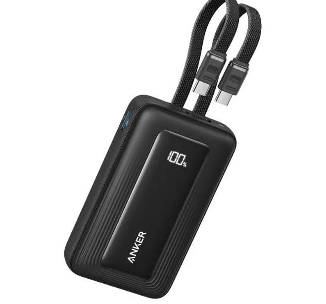 Anker Zolo Power Bank 10000mAh 35W 2 Type-C Cable