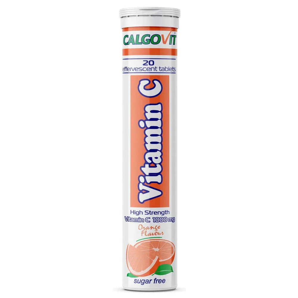 Calgovit Vitamin C Orange Effervescent 1000mg x20