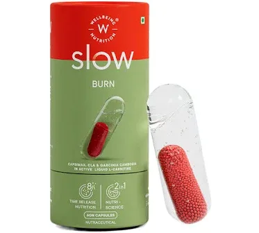 Wellbeing Nutrition Slow Burn 60 Capsules