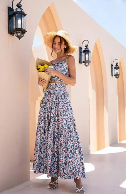 Cottagecore Floral Cotton Two Piece Set