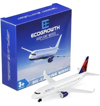 EcoGrowth Model Airplane American Delta Plane