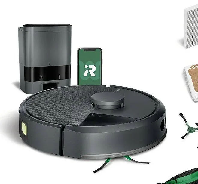 iRobot Roomba 106 Robot Vacuum With AutoEmpty Dock, Smoke