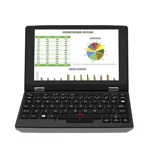 Compact Computing: 7-Inch Touch Screen Mini Laptop - Ideal for Business, Learning, and On-the-Go Productivity, Pocket La