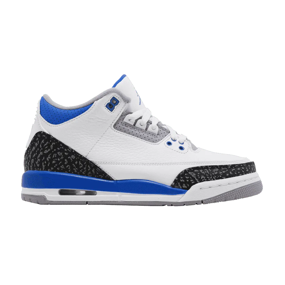 Air Jordan 3 Retro GS Racer Blue