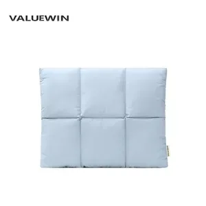 Puffy Quilted Padded Laptop Sleeves - Protective 13-16 Inch Computer Carrying Cases for MacBook Air Pro - Lightweight Wa