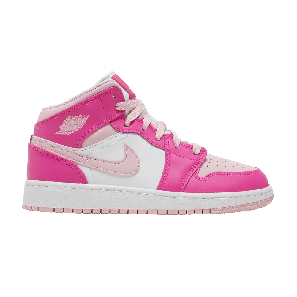 Air Jordan 1 Mid Fierce Pink
