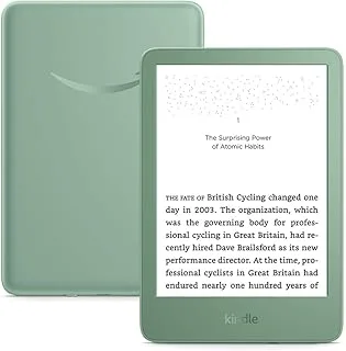 Amazon Kindle (16 GB) - Lightest and most compact Kindle, with glare-free display, faster page turns, adjustable front l