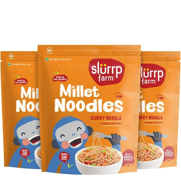 Slurrp Farm No Maida Millet Noodles
