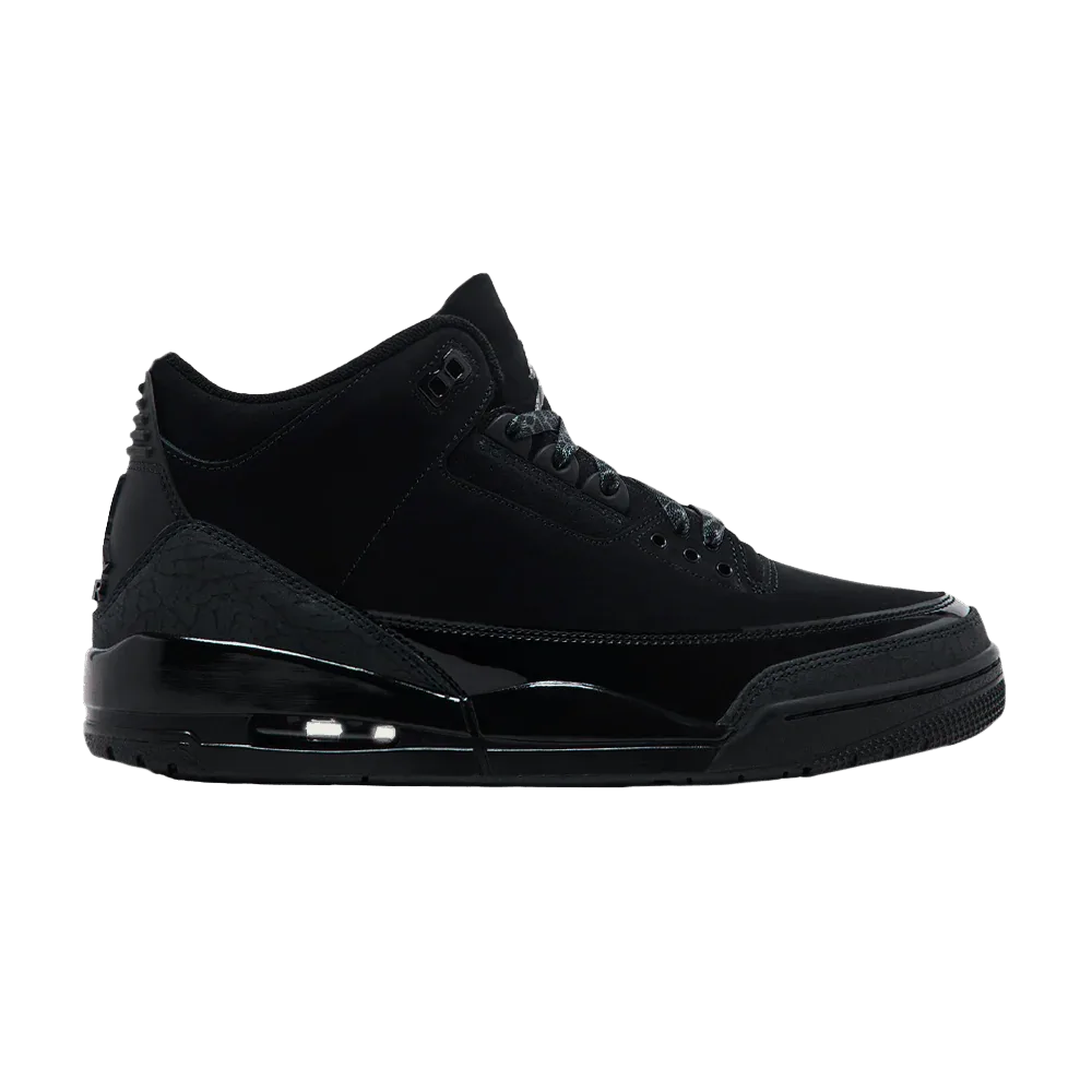 Air Jordan 3 Retro Black Cat 2025