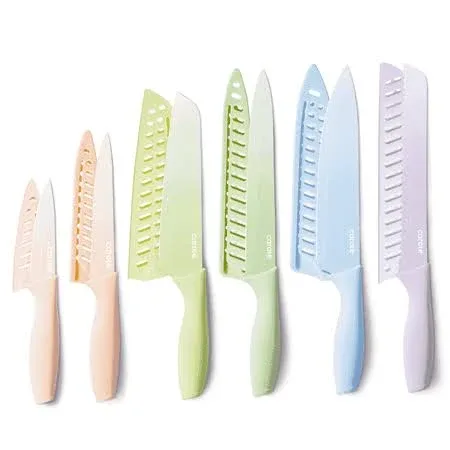 Carote 12 Pcs Kitchen Knife Set