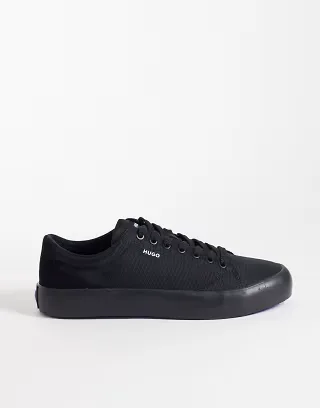 HUGO Blue B-Cross sneakers in black