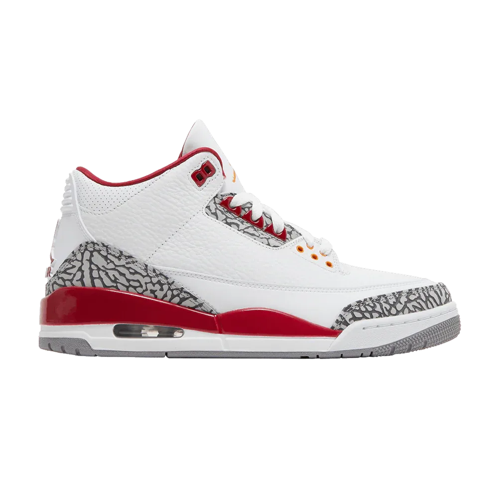 Air Jordan 3 Retro Cardinal Red