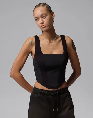 Jordan Club corset in black