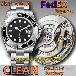 Clean Factory Super Clone 41MM Mens Automatic Watch - Ceramic Bezel, Sapphire Glass, 3235 Movement, Glide Lock Diving De