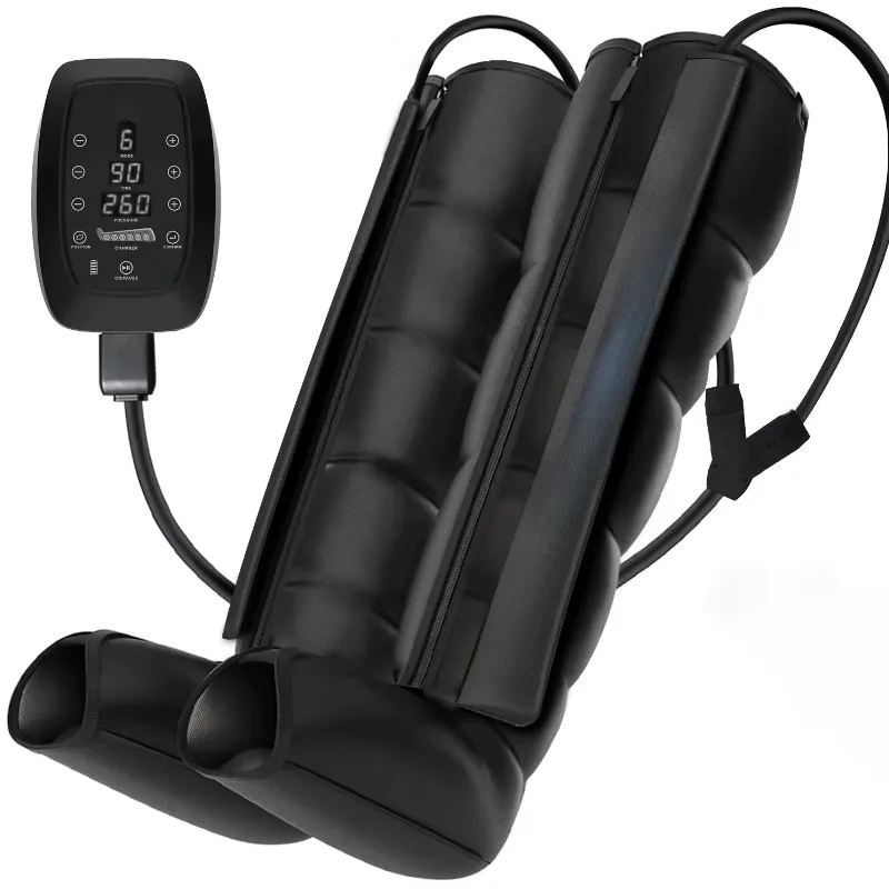Six-chamber air wave leg massager relaxes muscle movement recovery airbag leg massager