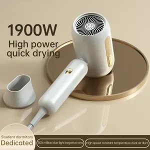 Electric Hair Dryers Professional Blow Dryer Negative Ionic For Home Appliance With Salon Style Small Size L26811