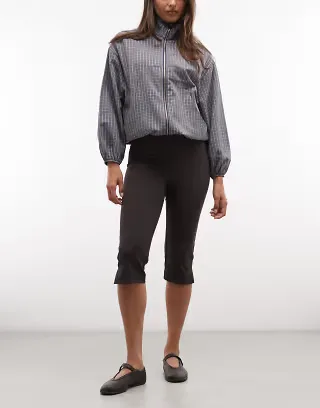 ASOS DESIGN tailored high waist capri pants