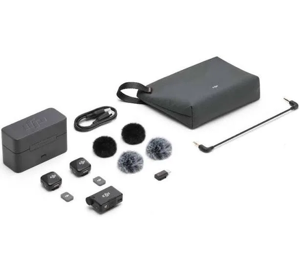 Dji Mic Mini (2 Transmitters + 1 Receiver + Charging Case)
