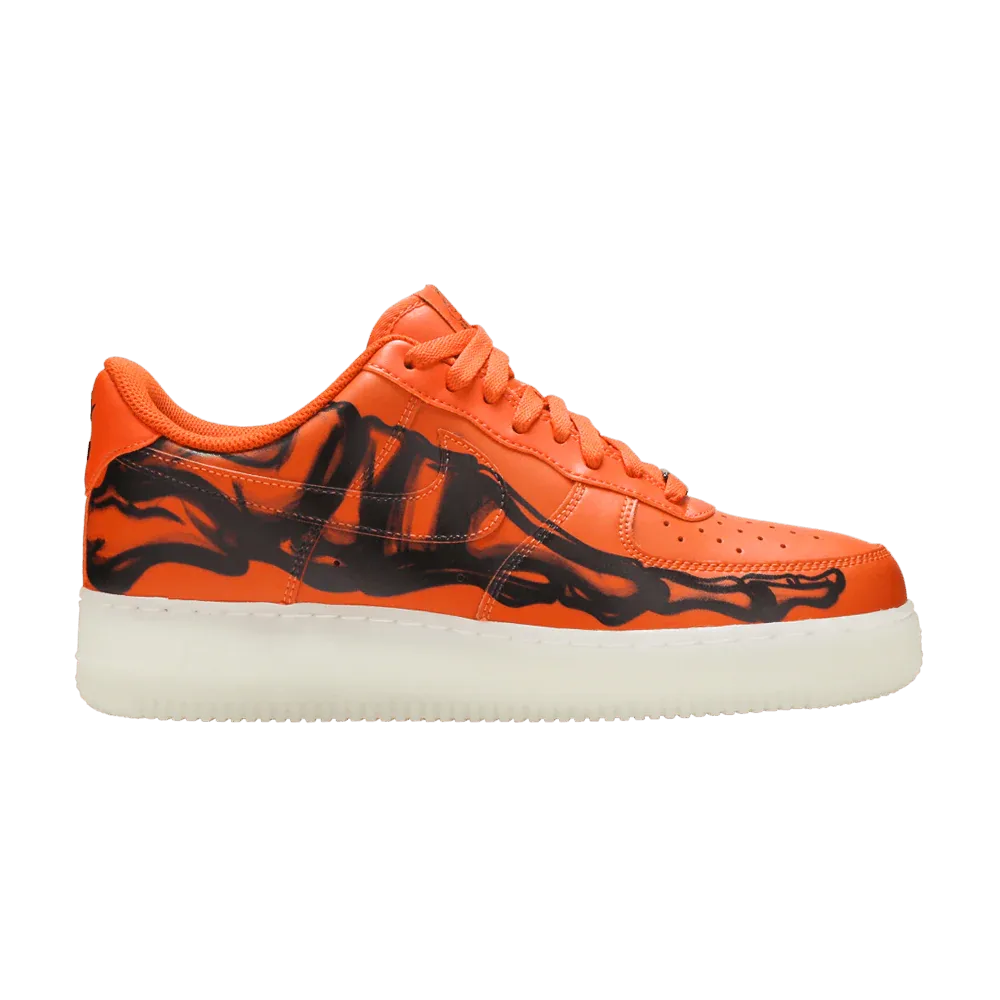 Air Force 1 Low Orange Skeleton