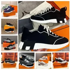 Bouncing Sneakers Designer Suede Casual Shoes Trainers Breathable Mesh Running Shoe Men Bounce Sneaker Women Sneaker Non