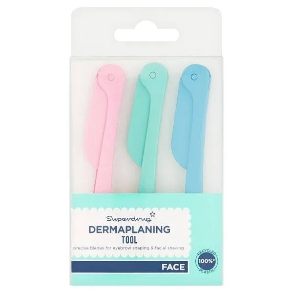 Superdrug Dermaplaning Tool x 3