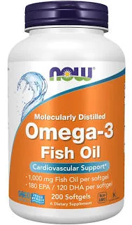 NOW Omega-3 Softgels