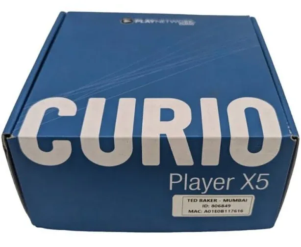 Playnetwork Curio X5 Android Multi Media Player Extreme Quality Hi Tech Crystal