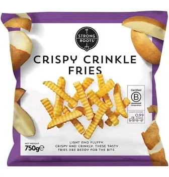 Strong Roots Crispy Crinkle Fries