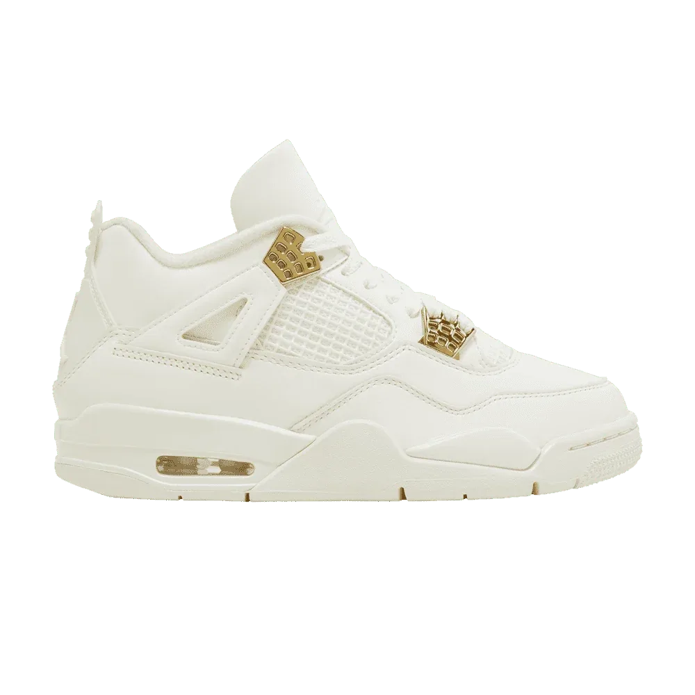 Air Jordan 4 Metallic Gold
