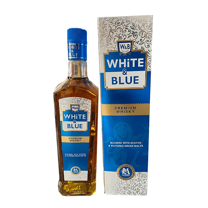 White & Blue Premium Whisky – 37.5cl