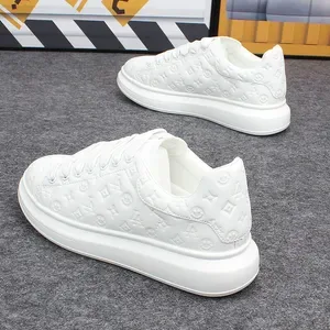 Designer shoe Couple Sneakers for Men 2026 New Trendy Men's Casual Black Soft Sole White Shoes