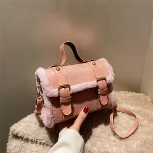 Lambskin Patchwork Small Bag - 2022 New Trendy Fashion Handbag Stylish and Trendy Single Shoulder Crossbody Small Square