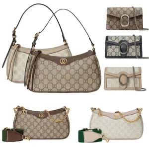 Designer bag high quality women shoulder bag classic brown fashion handbag retro outdoor bag armpit bag diagonal cross b