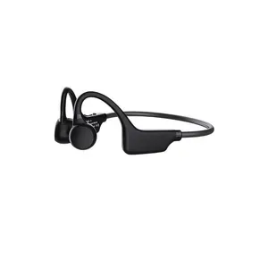 Bone Conduction Wireless Bluetooth Headphones Sports Running Headphones Supports Memory Card Waterproof Extra-Long Stand