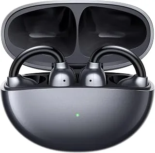 ClipBuds, Open-ear Wireless Headphones with 4 Mic Clear Call Earbuds Clip on Earphones Bluetooth 6.0, App&Touch Control,