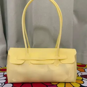 2026 New Summer Trendy Korean Women's Jelly Bag Large design Capacity Handbag Commuter Shoulder Bag and Underarm Bag Tra