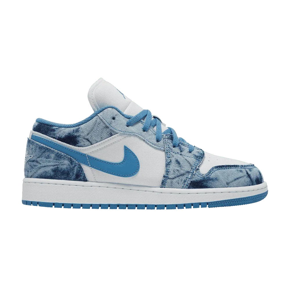 Air Jordan 1 Low GS Washed Denim