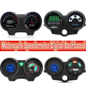 TITAN 150 Digital Motorcycle Speedometer - LED RPM Meter for Honda CG150 Fan150 2010-2025 Models - Motorcycle Dashboard
