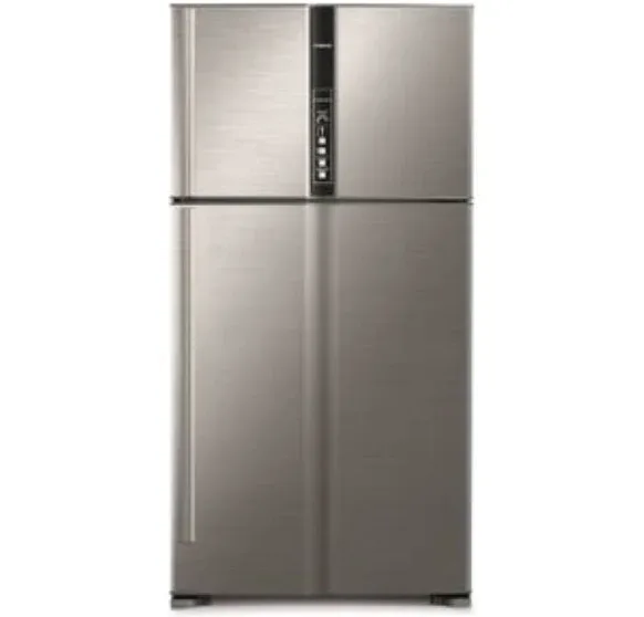 Hitachi 820L Gross Top Mount Double Door Premium Refrigerator RV820PUK1KBSL