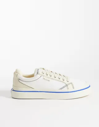 HUGO Blue Blue-x sneakers in off white