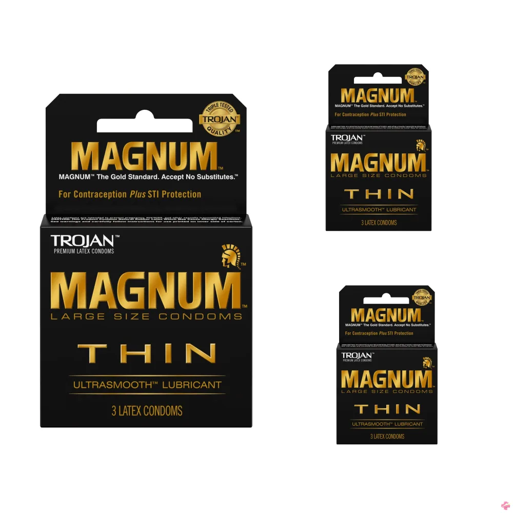TROJAN MAGNUM THIN COND...