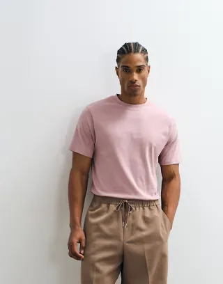 ASOS DESIGN Essentials regular fit T-shirt in light blue